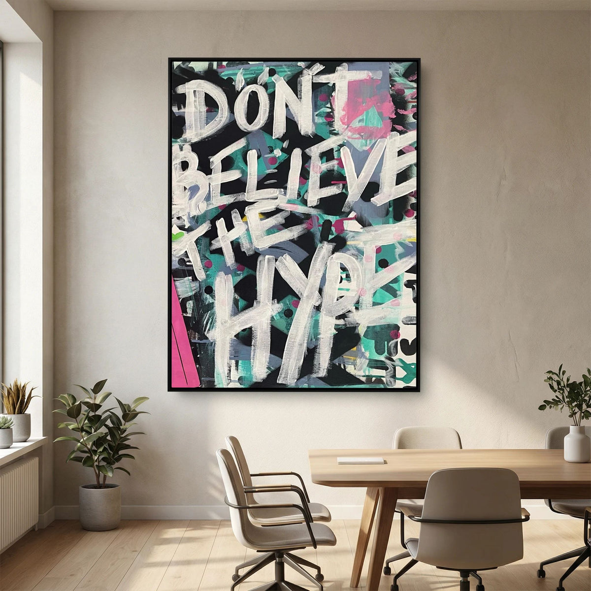 HYPE  (2023) CANVAS PRINT   