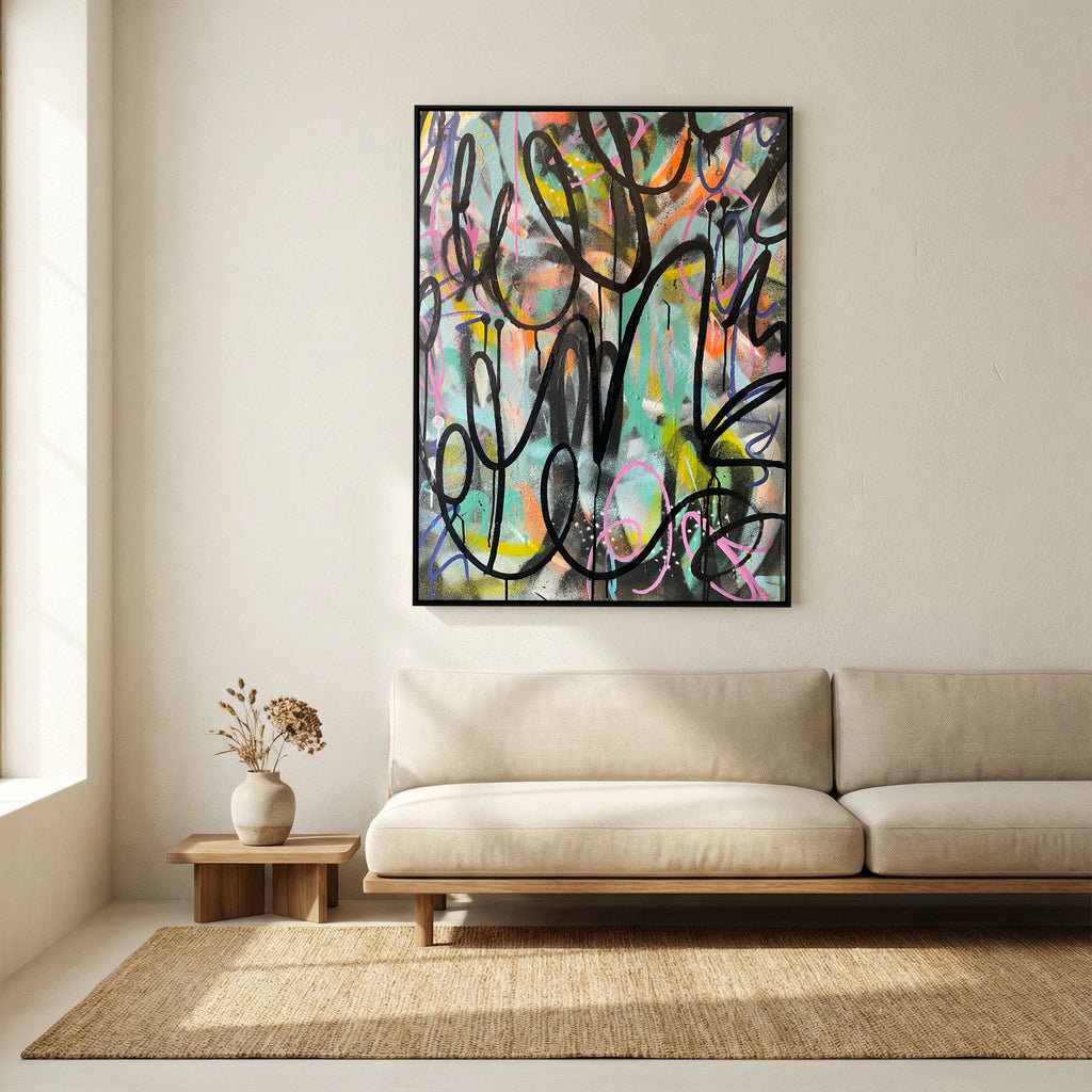 CHAOTIC (2022) CANVAS PRINT 