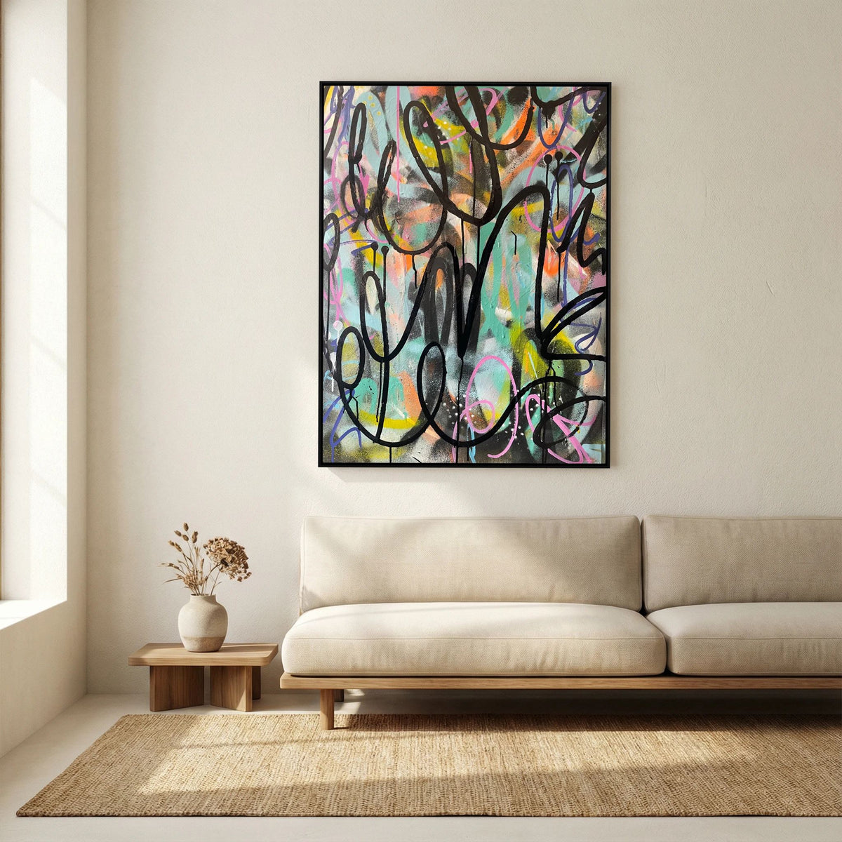 CHAOTIC (2022) CANVAS PRINT 