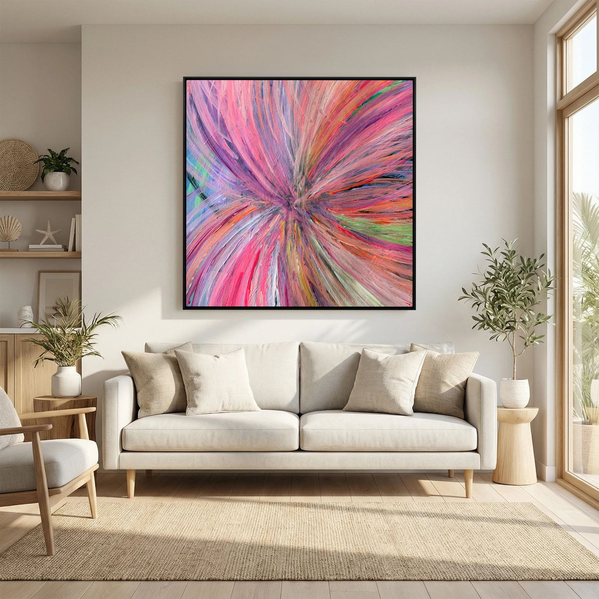 FIXATED (2020) PRINT ON CANVAS 