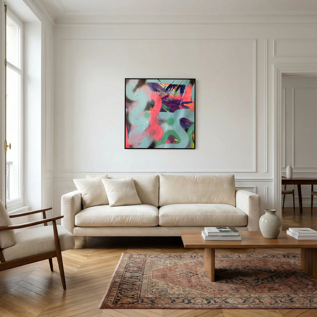 RIFT (2021) PRINT ON CANVAS  