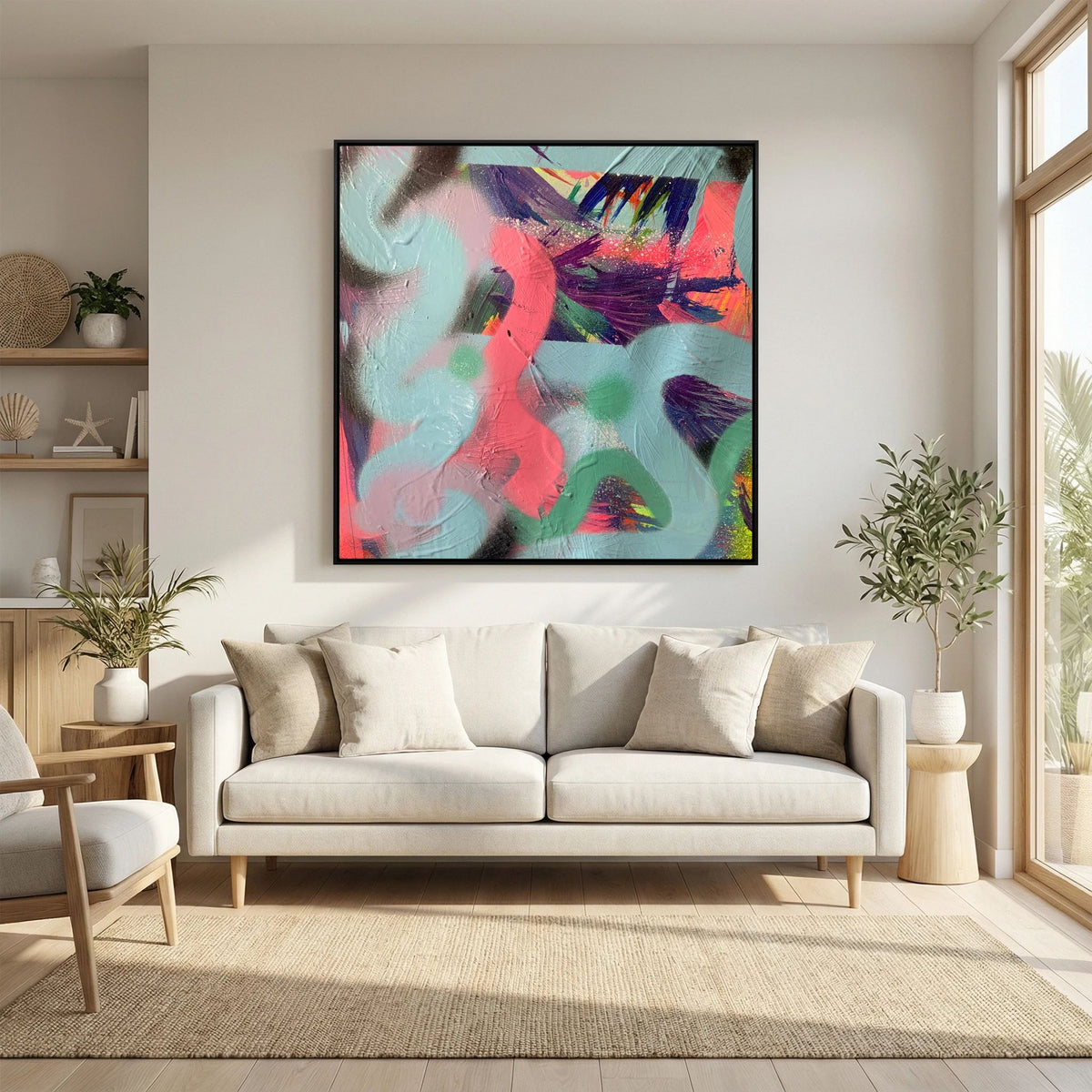 RIFT (2021) PRINT ON CANVAS  