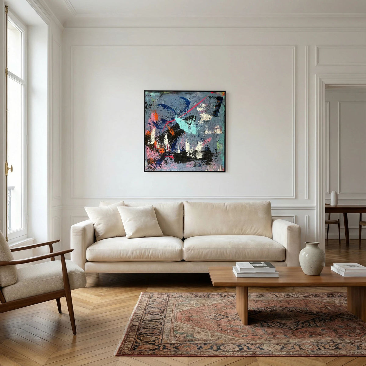 ABSTRACTION (2023) PRINT ON CANVAS   