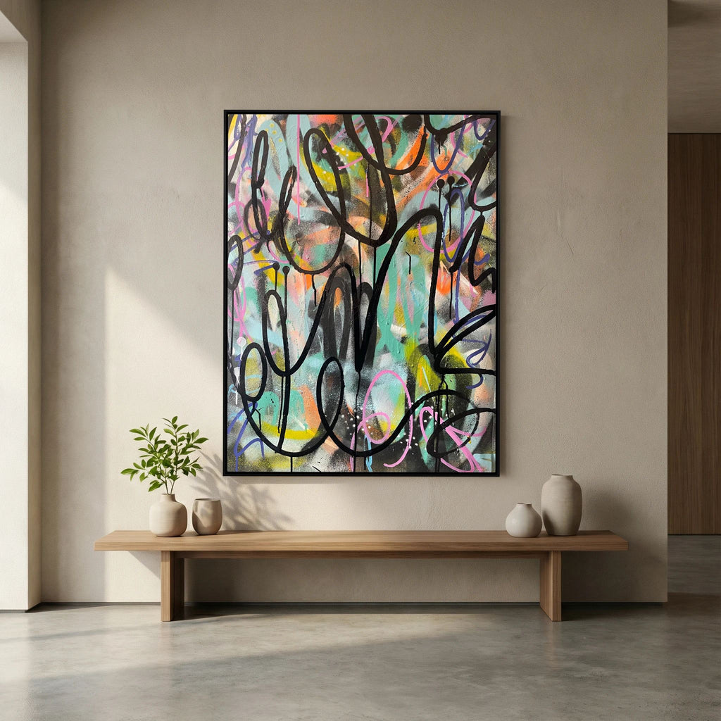 CHAOTIC (2022) CANVAS PRINT 