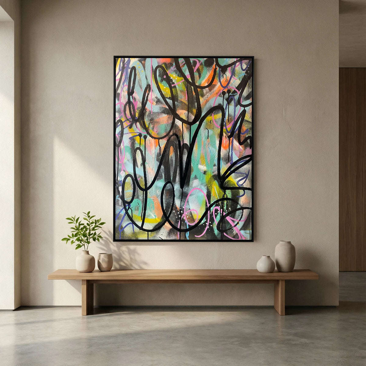 CHAOTIC (2022) CANVAS PRINT 