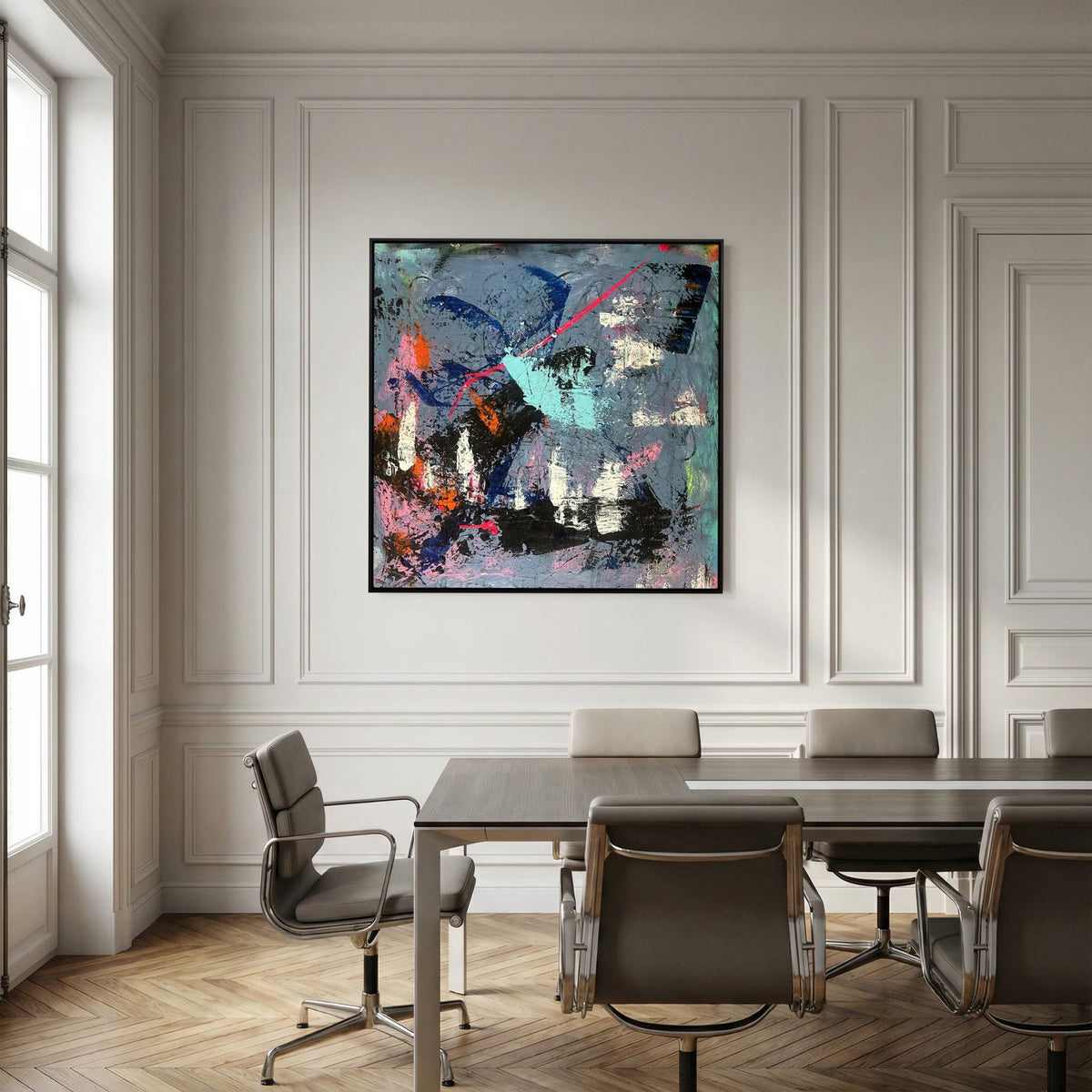 ABSTRACTION (2023) PRINT ON CANVAS   
