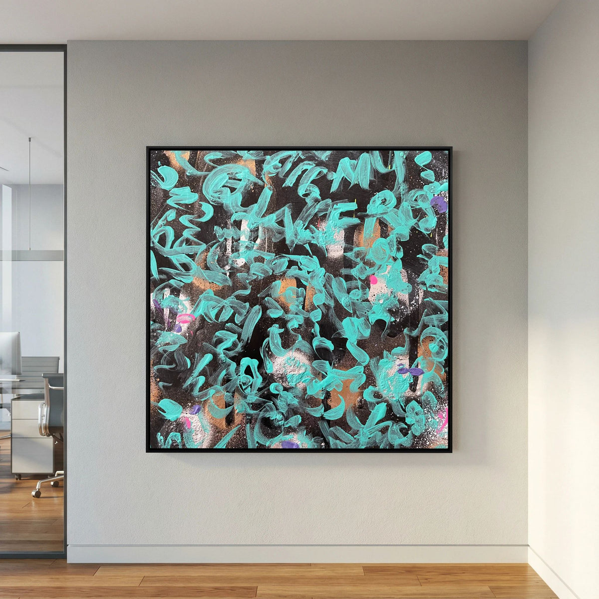 NO FLOWERS (2020) PRINT ON CANVAS 