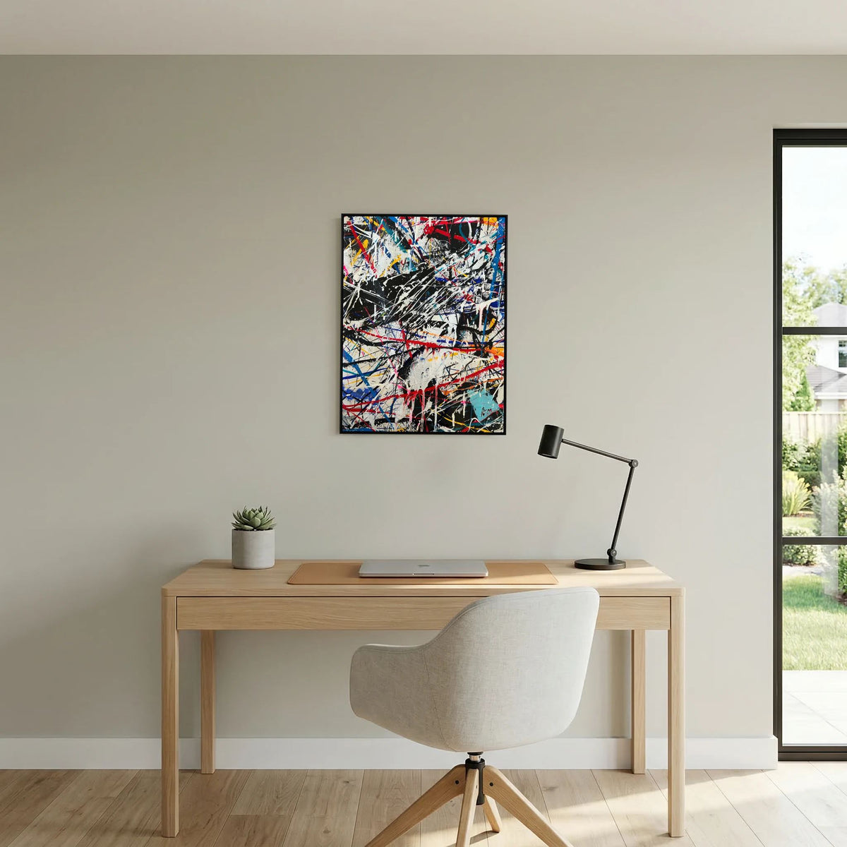 DESTRUCTION  (2024) CANVAS PRINT   