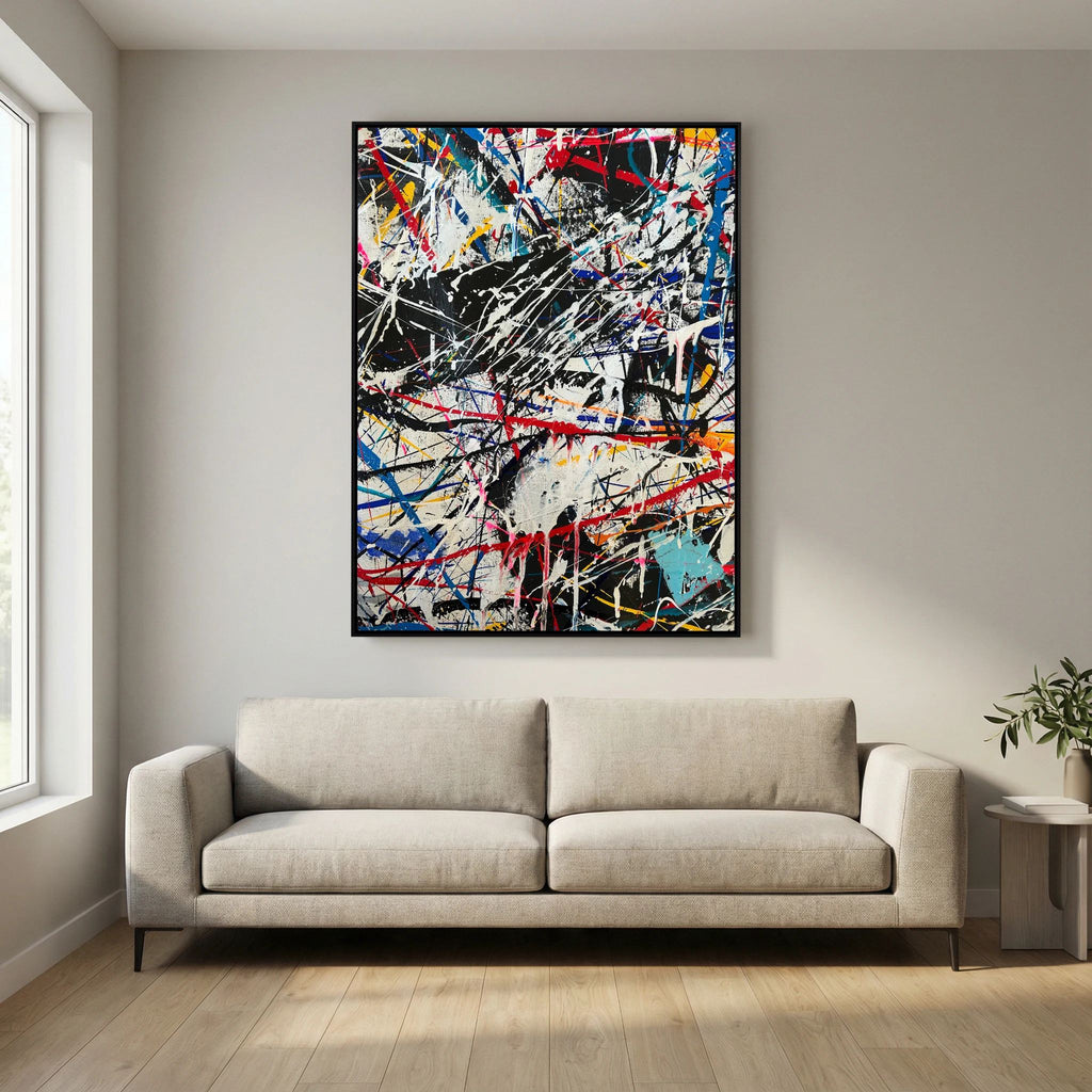 DESTRUCTION  (2024) CANVAS PRINT   