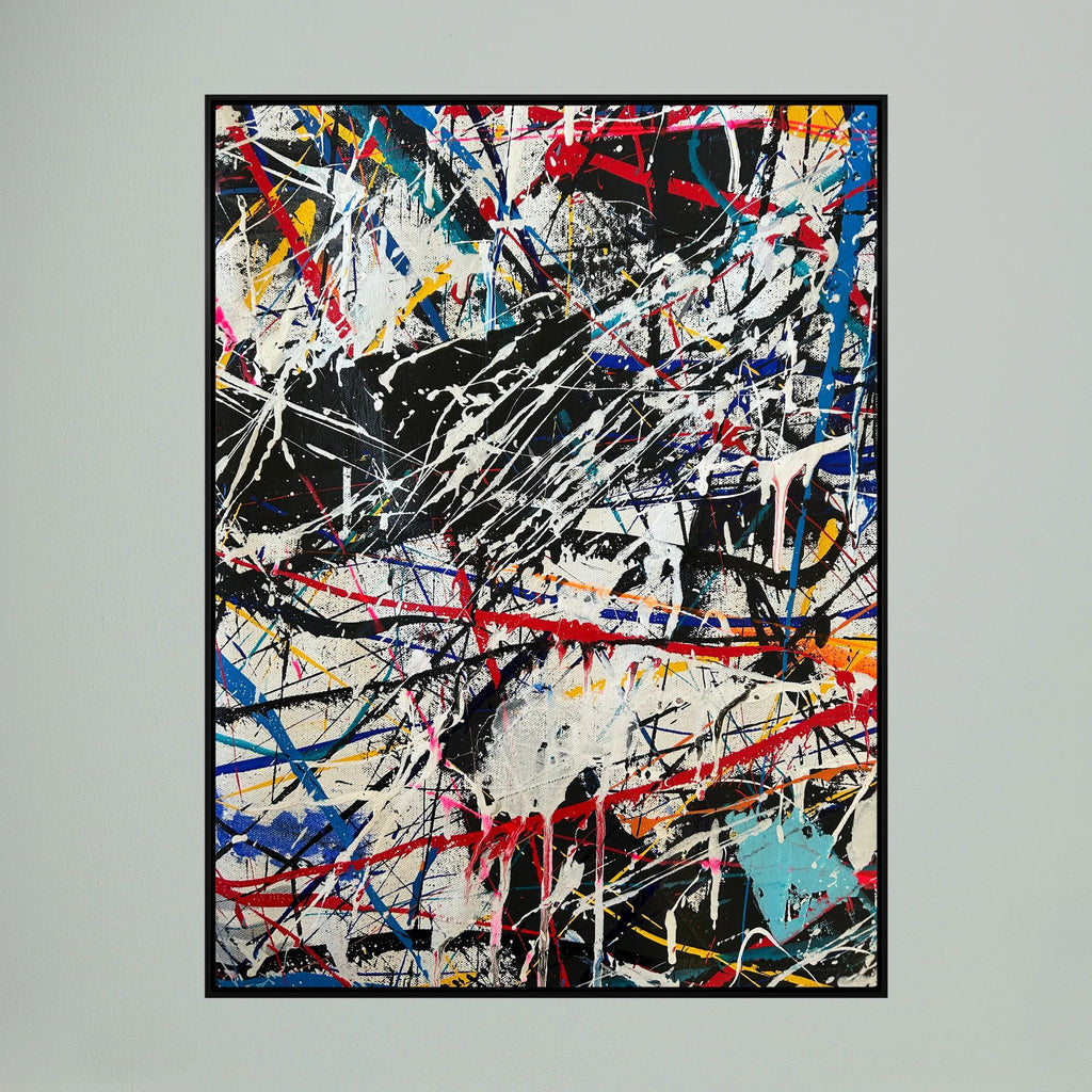DESTRUCTION  (2024) CANVAS PRINT   