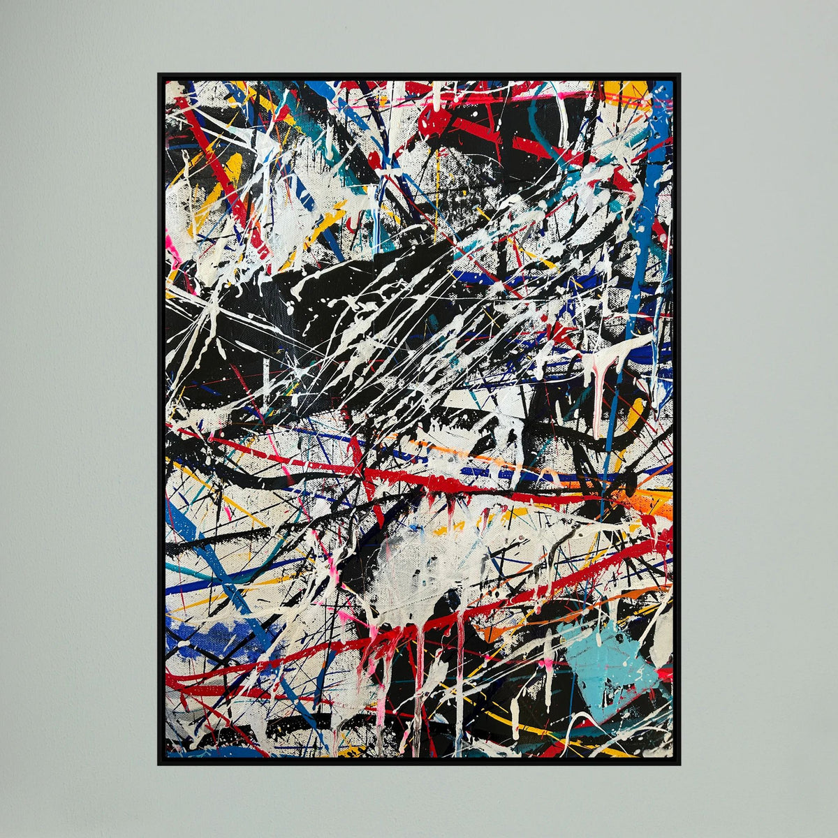 DESTRUCTION  (2024) CANVAS PRINT   
