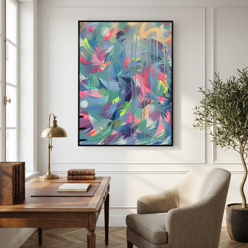TROPICAL HUES (2021) CANVAS PRINT 
