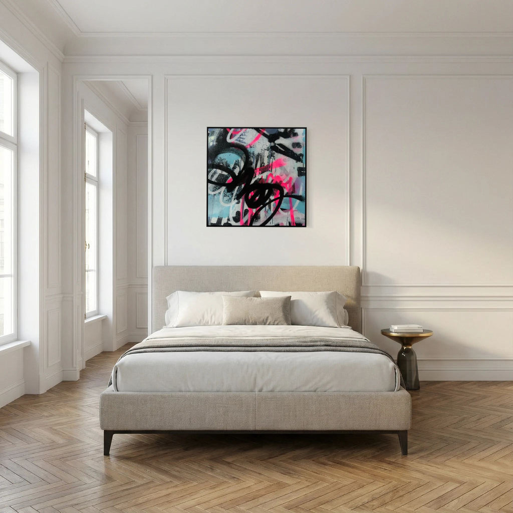 LOVE ON THE CANVAS PRINT ON CANVAS