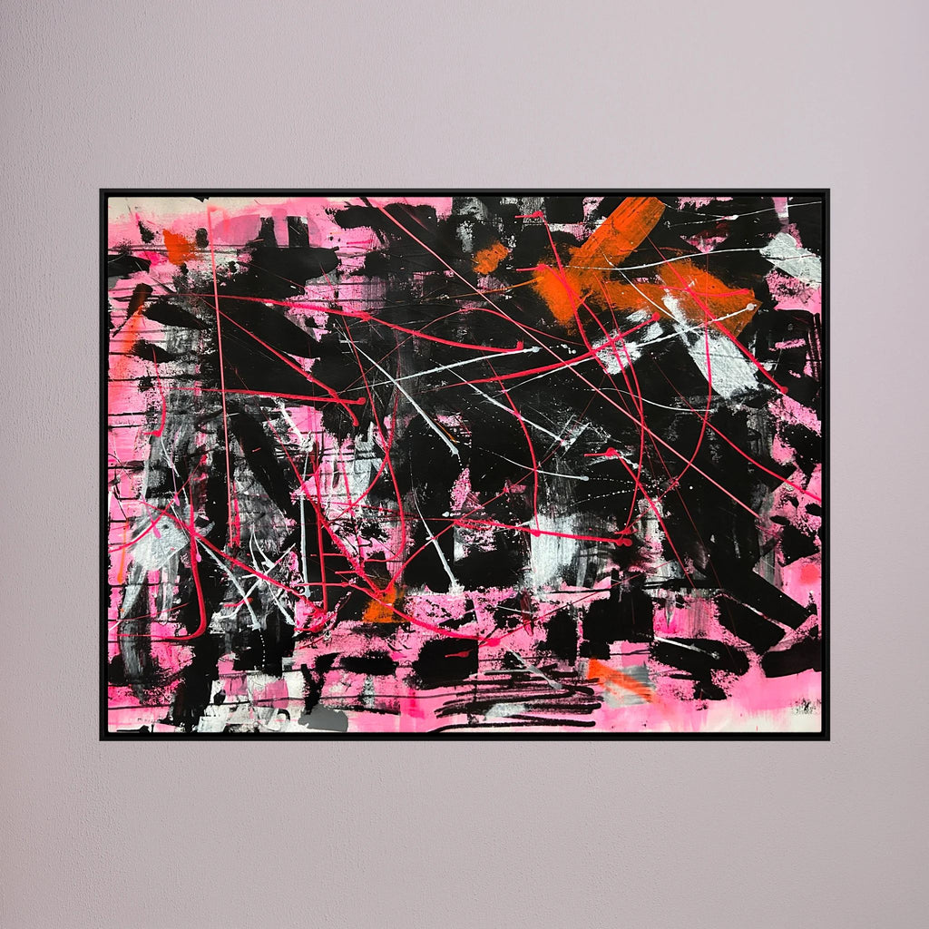 BURN A BRIDGE (2024) CANVAS PRINT 