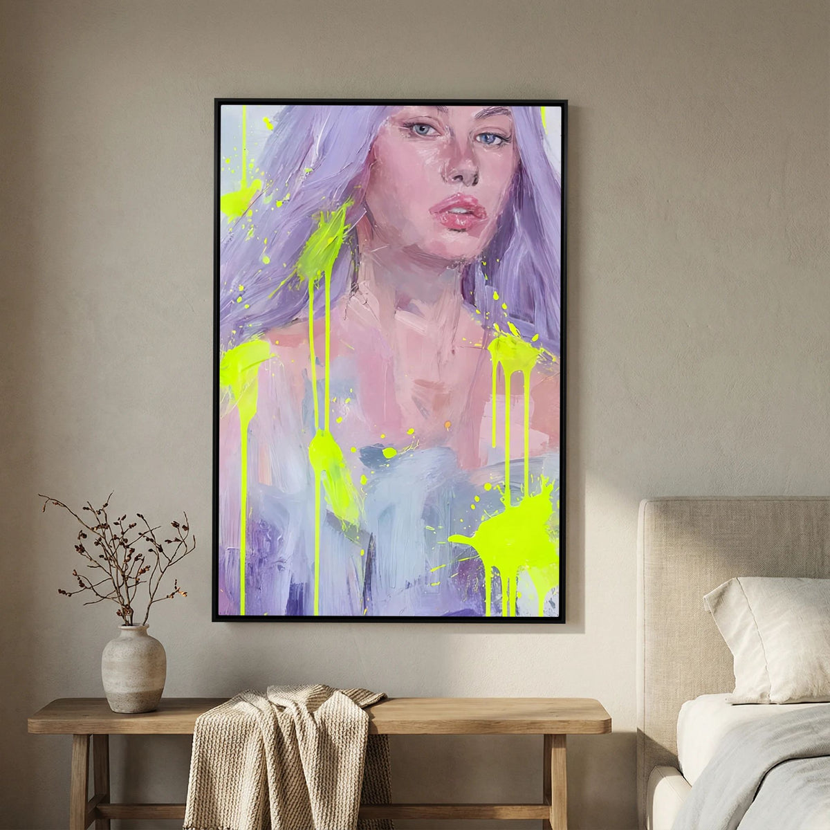 MAYA IN ELECTRIC LILAC