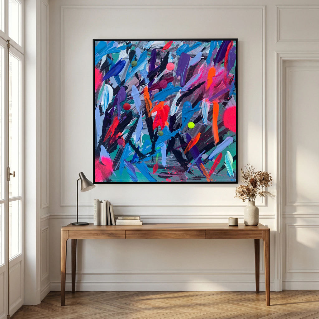 BLUE JAY (2020) PRINT ON CANVAS 