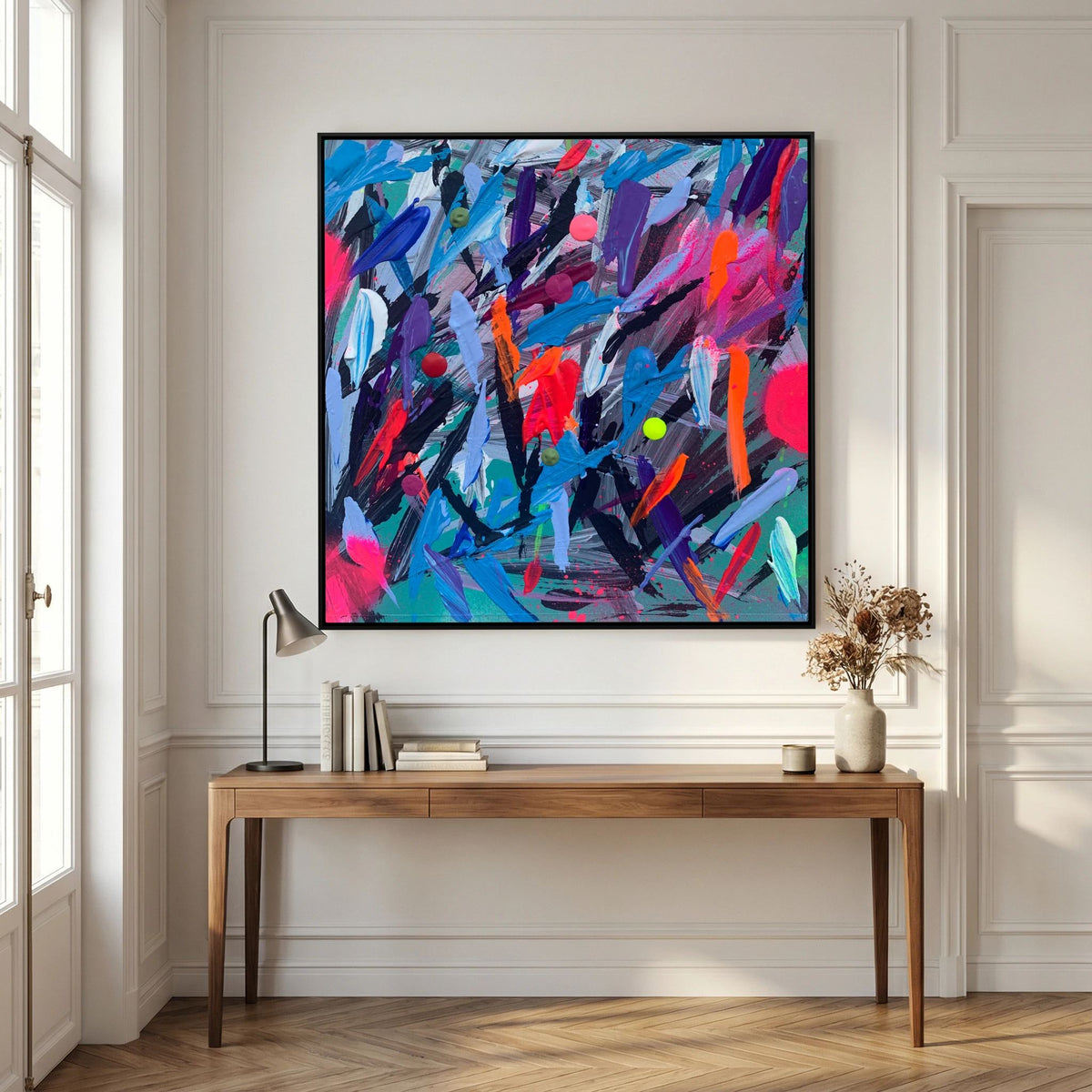 BLUE JAY (2020) PRINT ON CANVAS 
