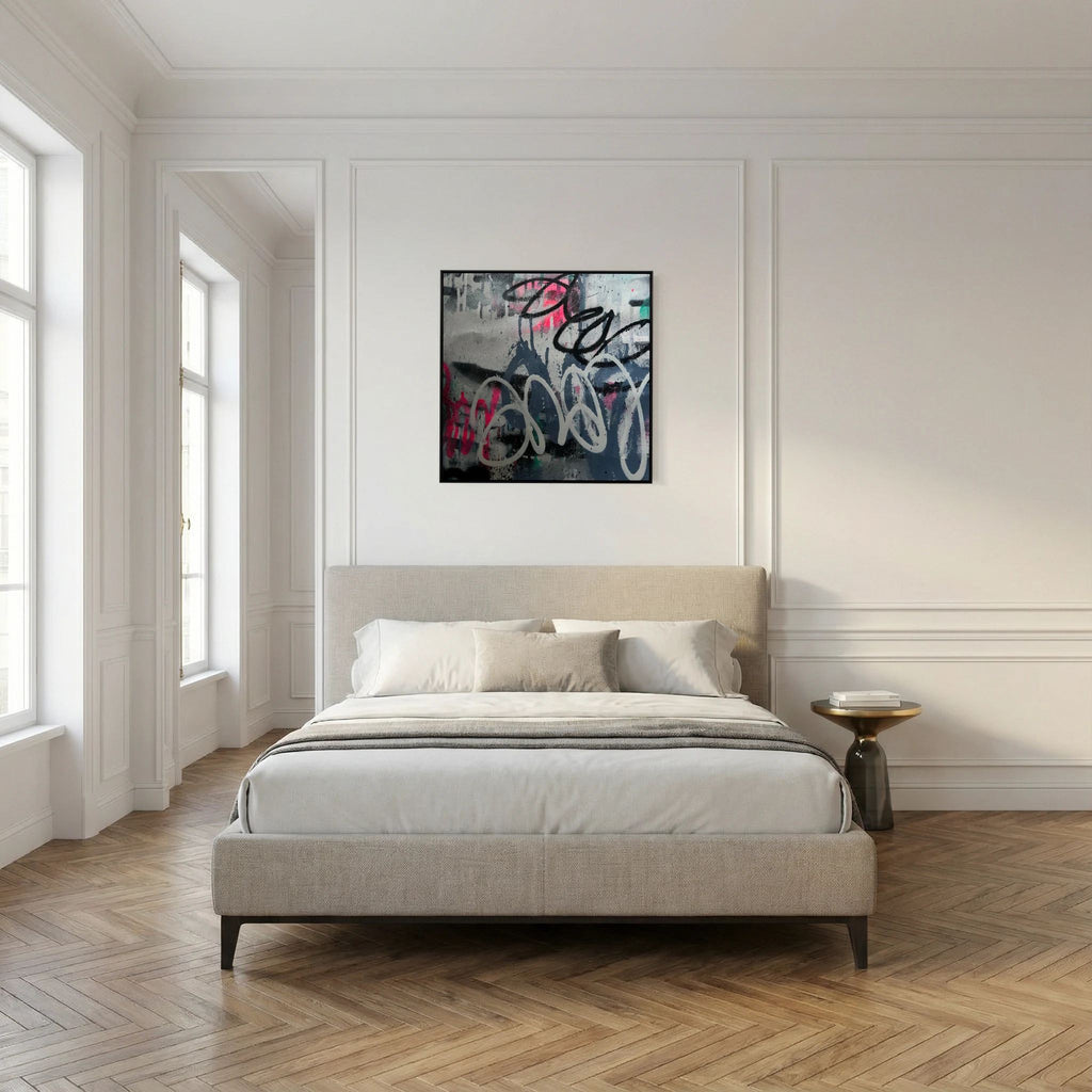 LOVE IN REVERSE PRINT ON CANVAS