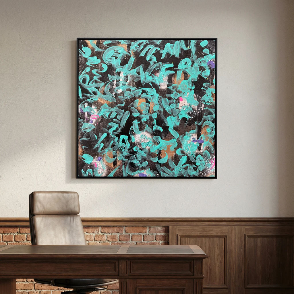 NO FLOWERS (2020) PRINT ON CANVAS 