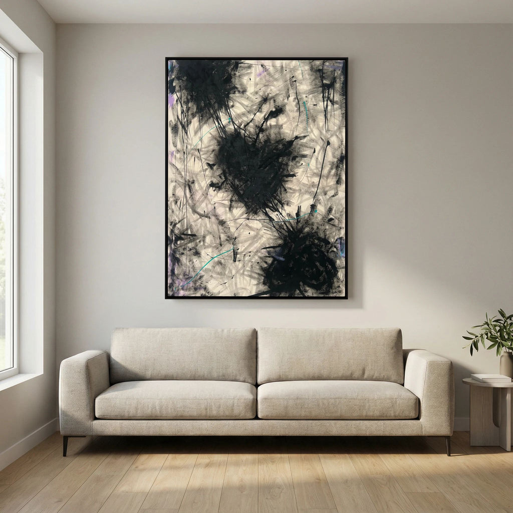 THREE HEARTS (2024) CANVAS PRINT 