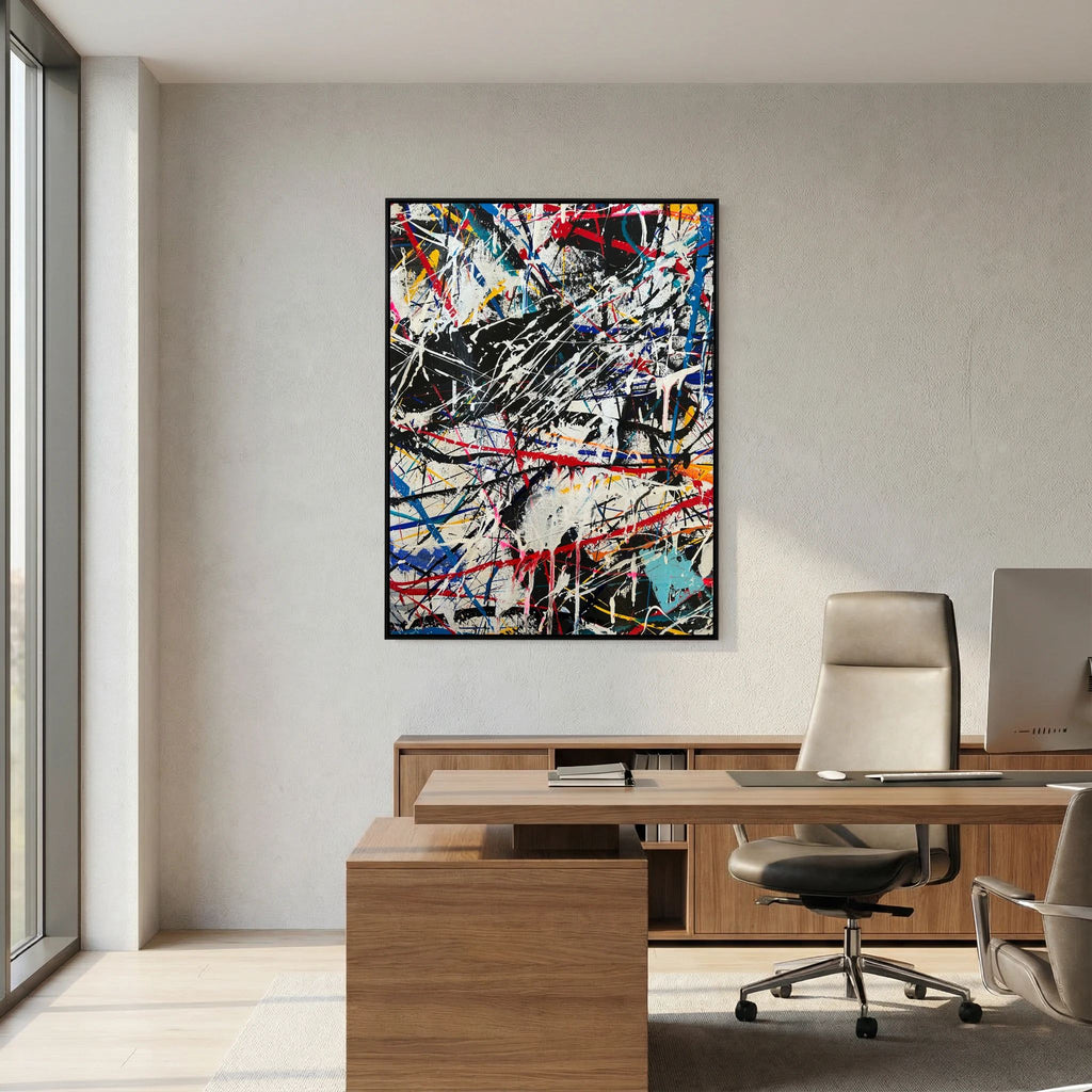 DESTRUCTION  (2024) CANVAS PRINT   