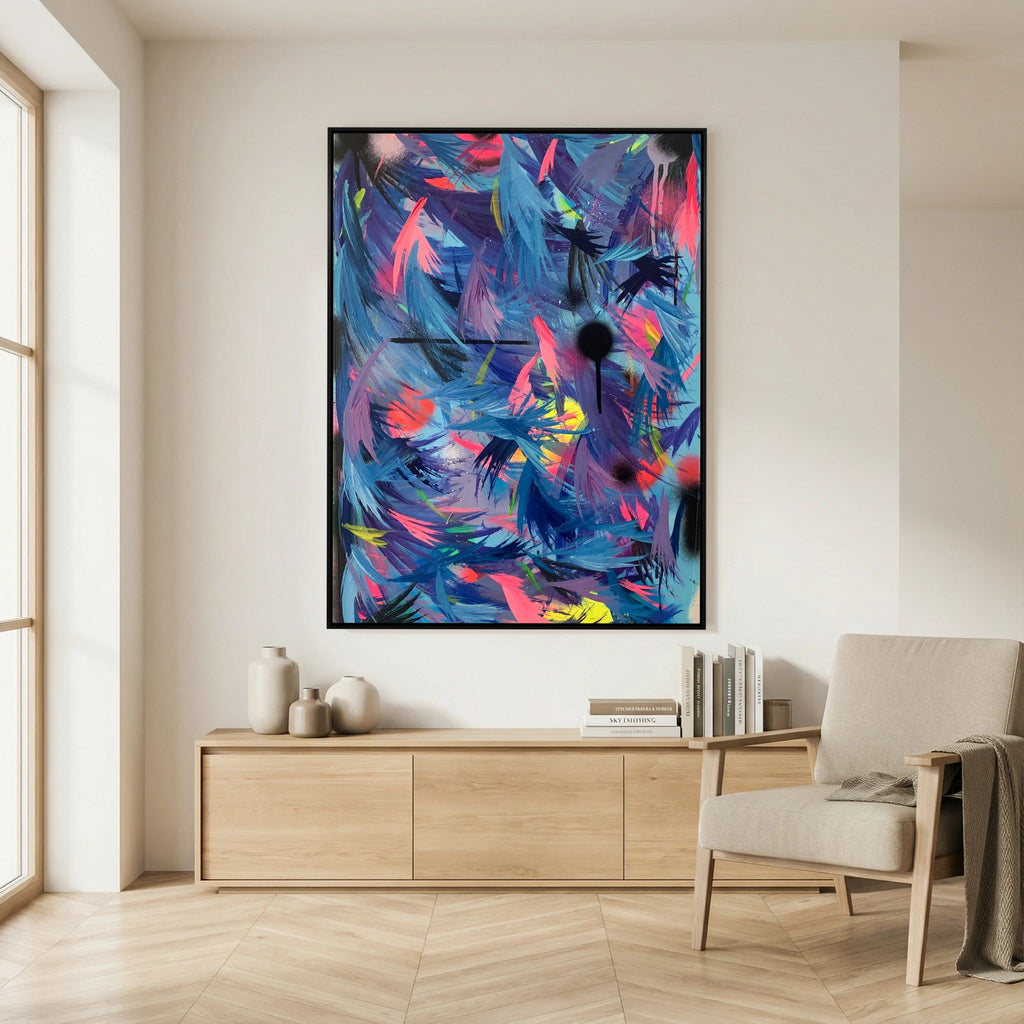 CYAN (2021) CANVAS PRINT  