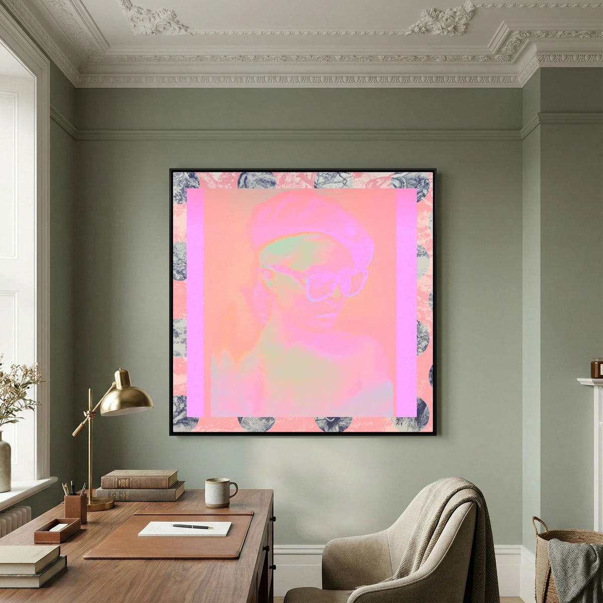 TOILE DE JOUY Pink Flex