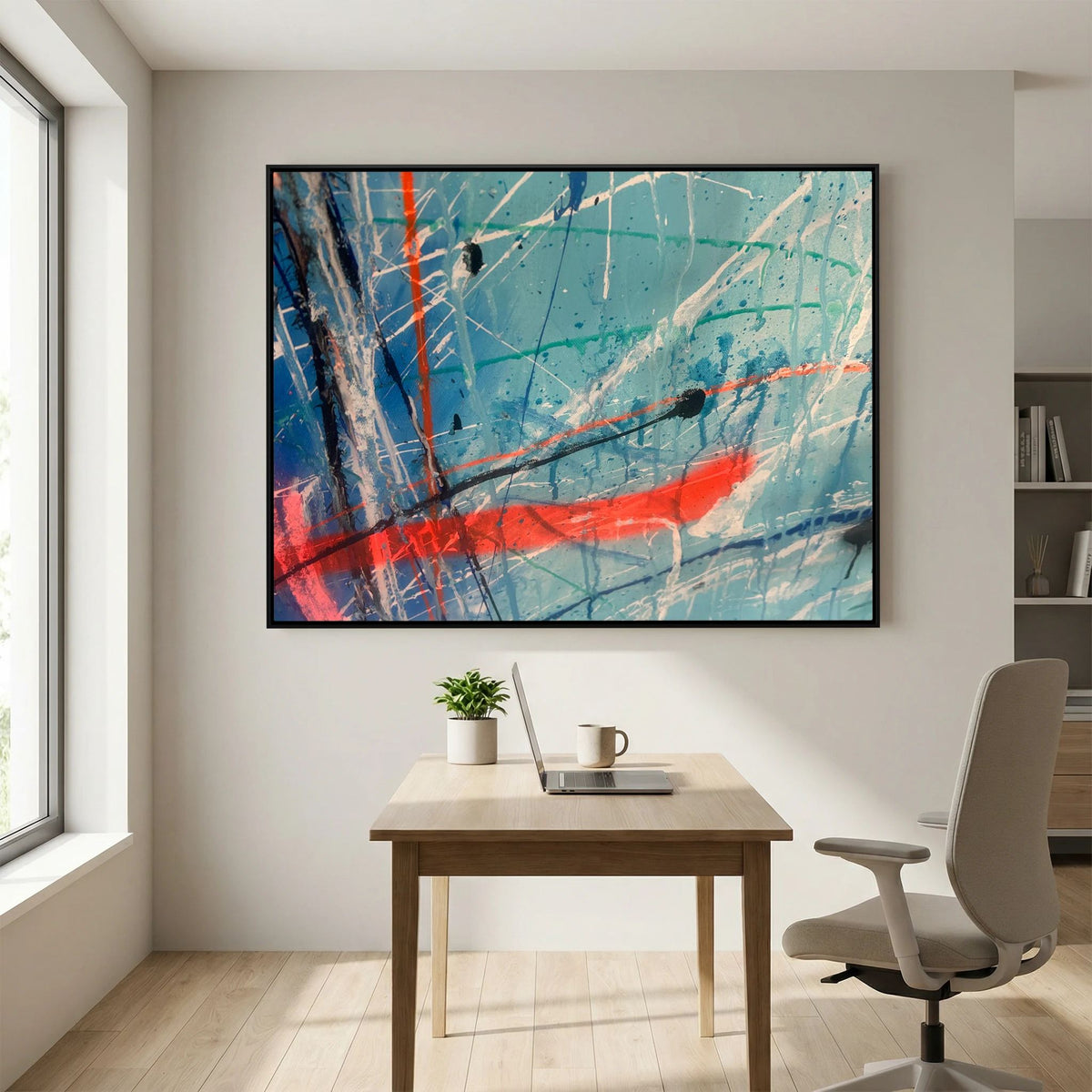  CROSSING PATHS (2024) CANVAS PRINT