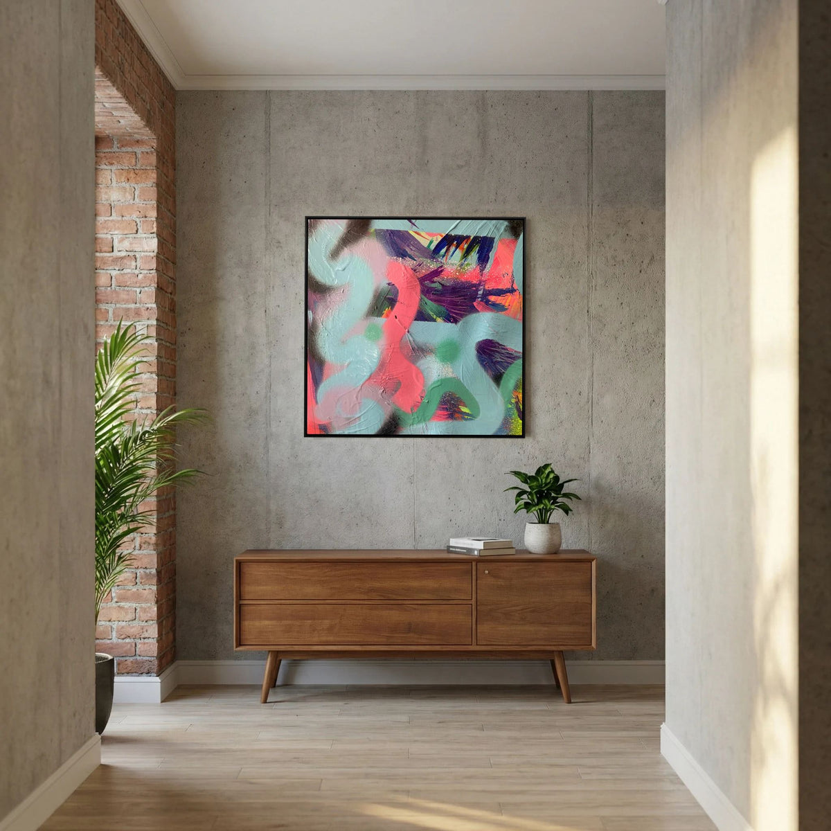 RIFT (2021) PRINT ON CANVAS  