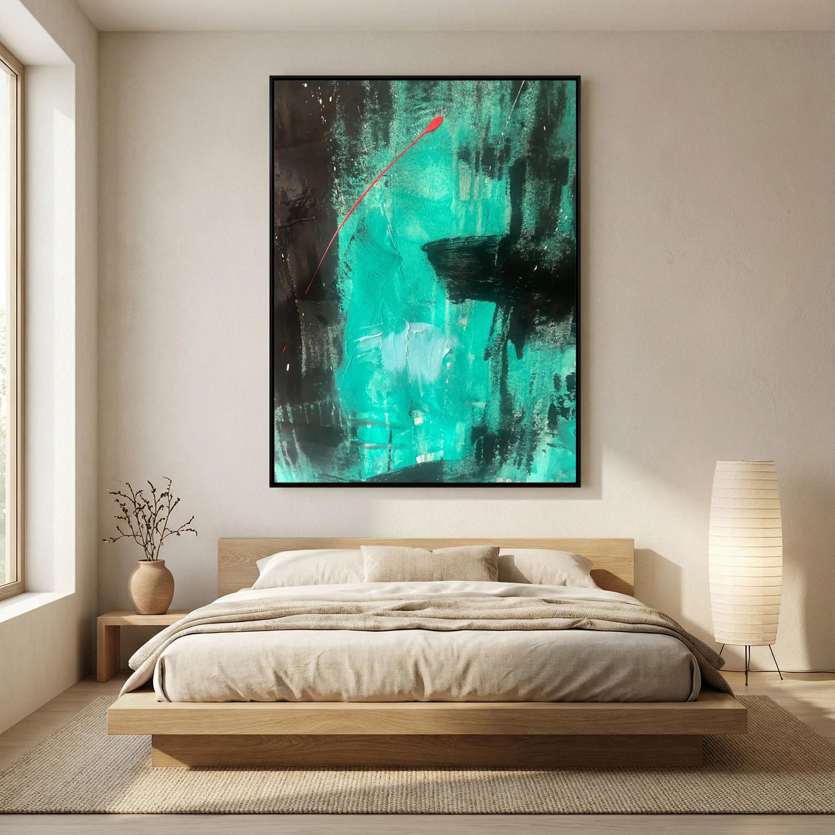 AN ABSTRACT PLACE (2017) CANVAS PRINT 