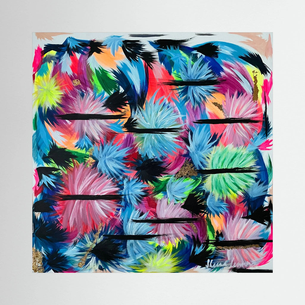ELEVEN PRINT ON CANVAS