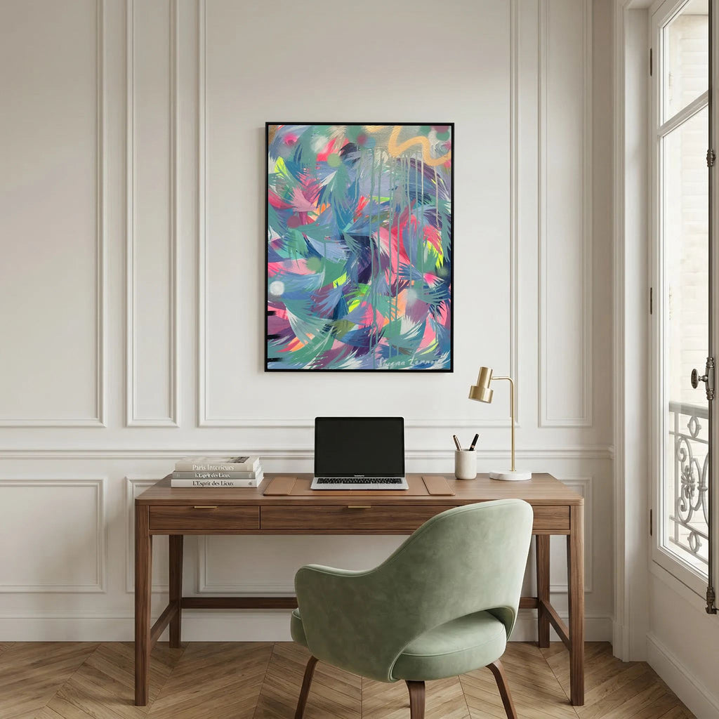 TROPICAL HUES (2021) CANVAS PRINT 