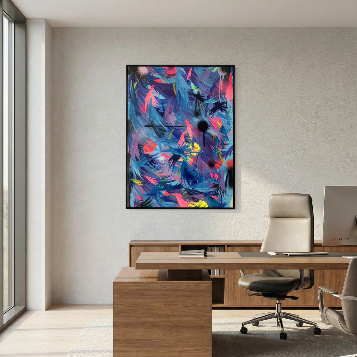 CYAN (2021) CANVAS PRINT  