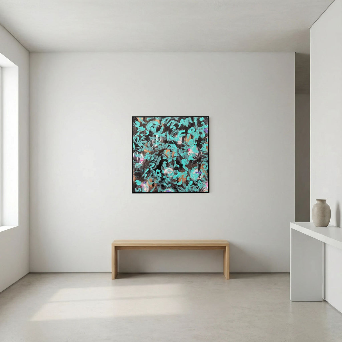 NO FLOWERS (2020) PRINT ON CANVAS 