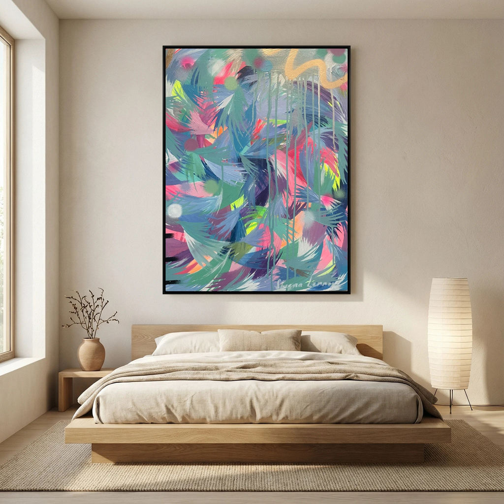 TROPICAL HUES (2021) CANVAS PRINT 
