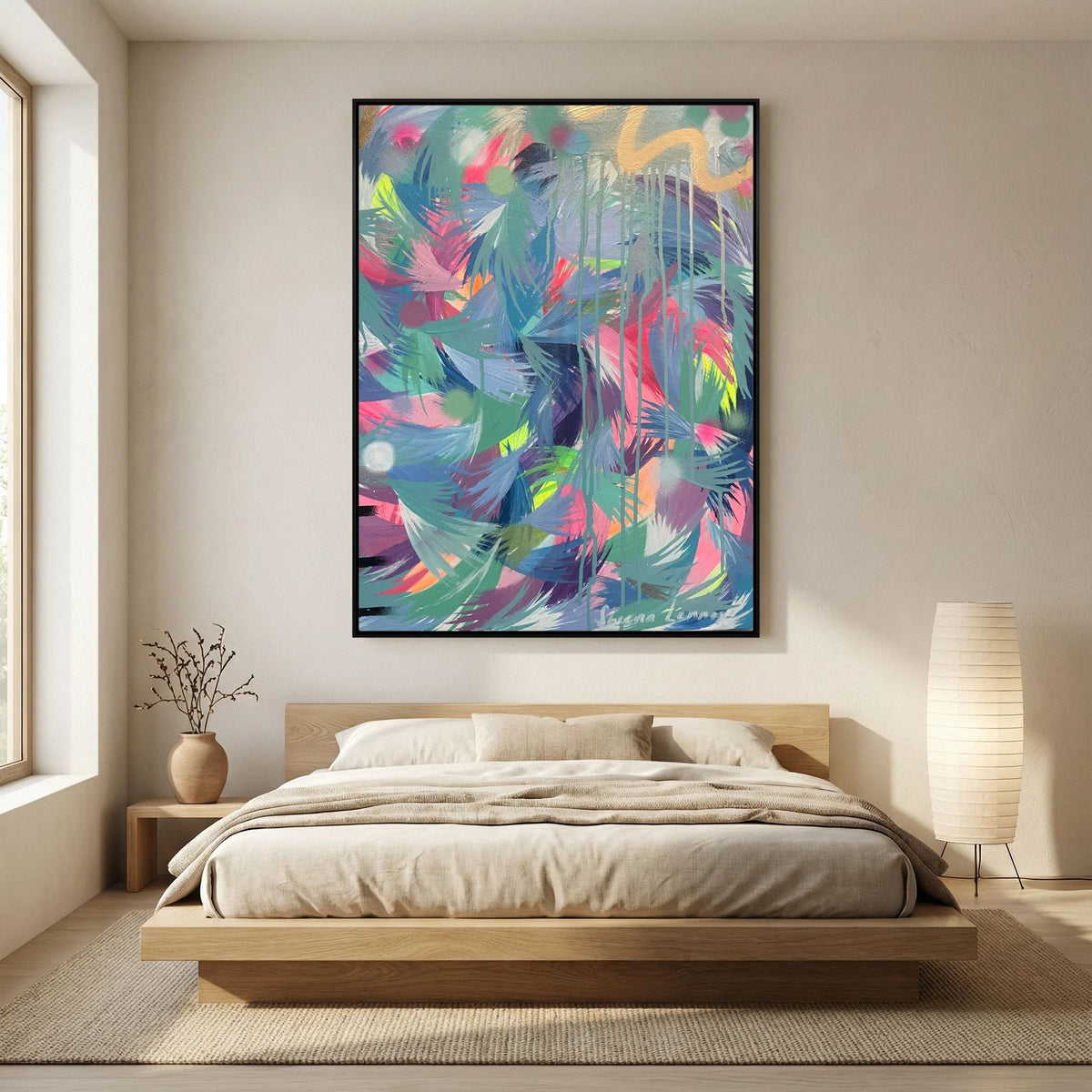 TROPICAL HUES (2021) CANVAS PRINT 