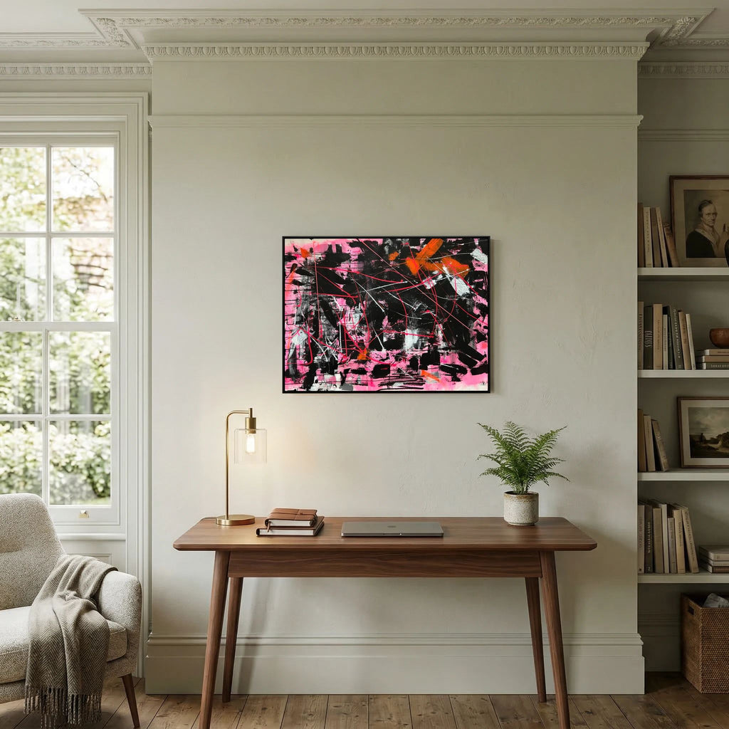 BURN A BRIDGE (2024) CANVAS PRINT 