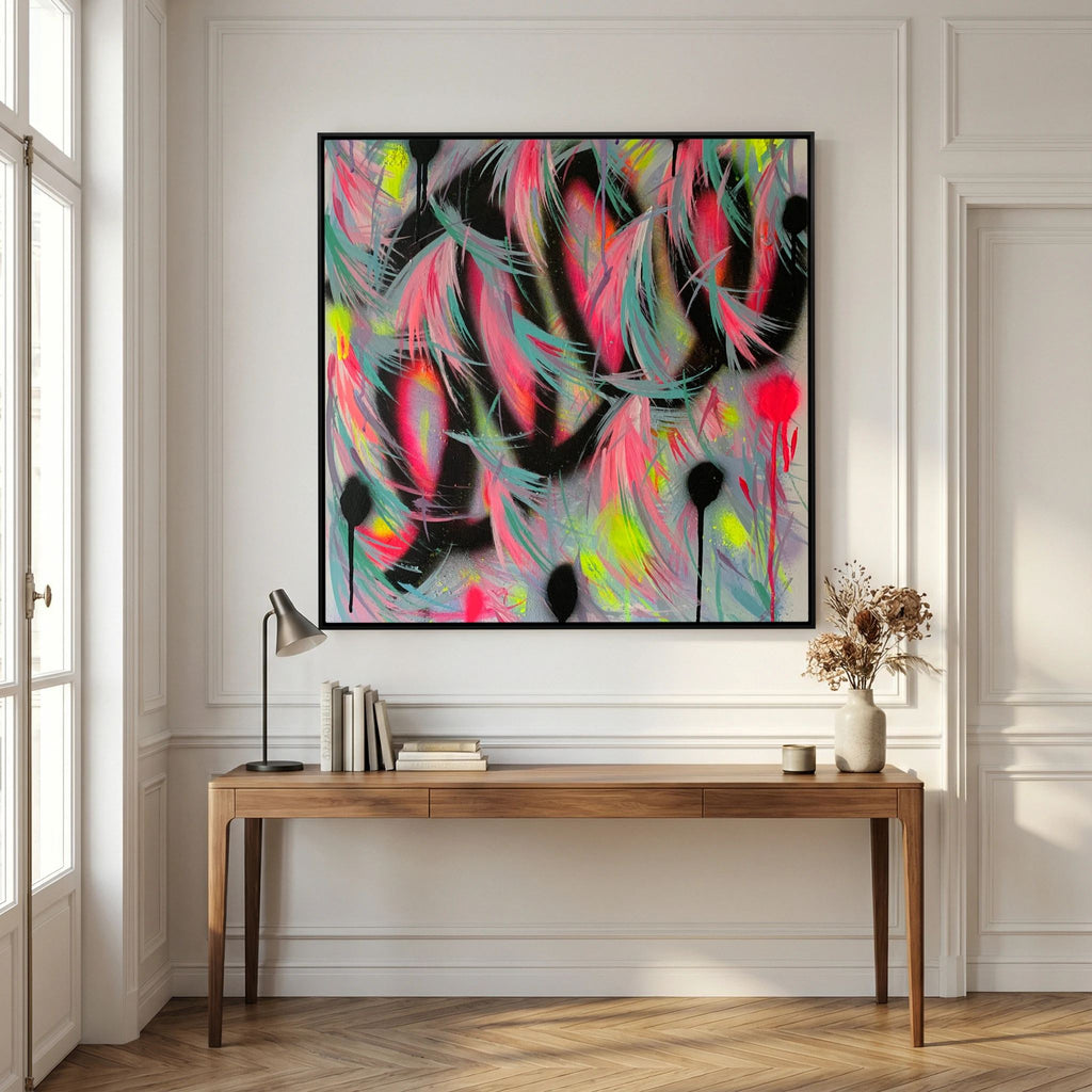 MUTED NOISE (2020) PRINT ON CANVAS  - Copy