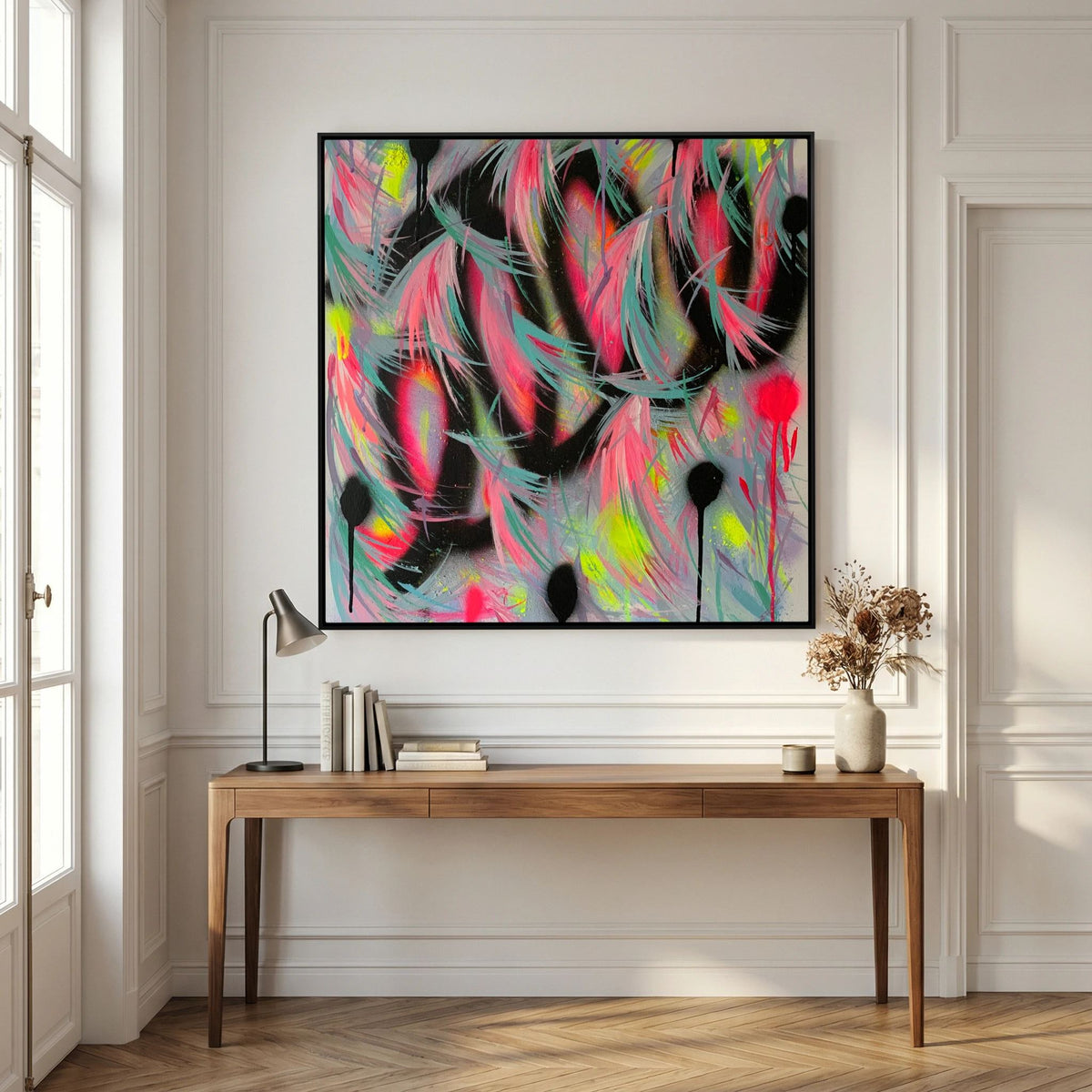 MUTED NOISE (2020) PRINT ON CANVAS  - Copy