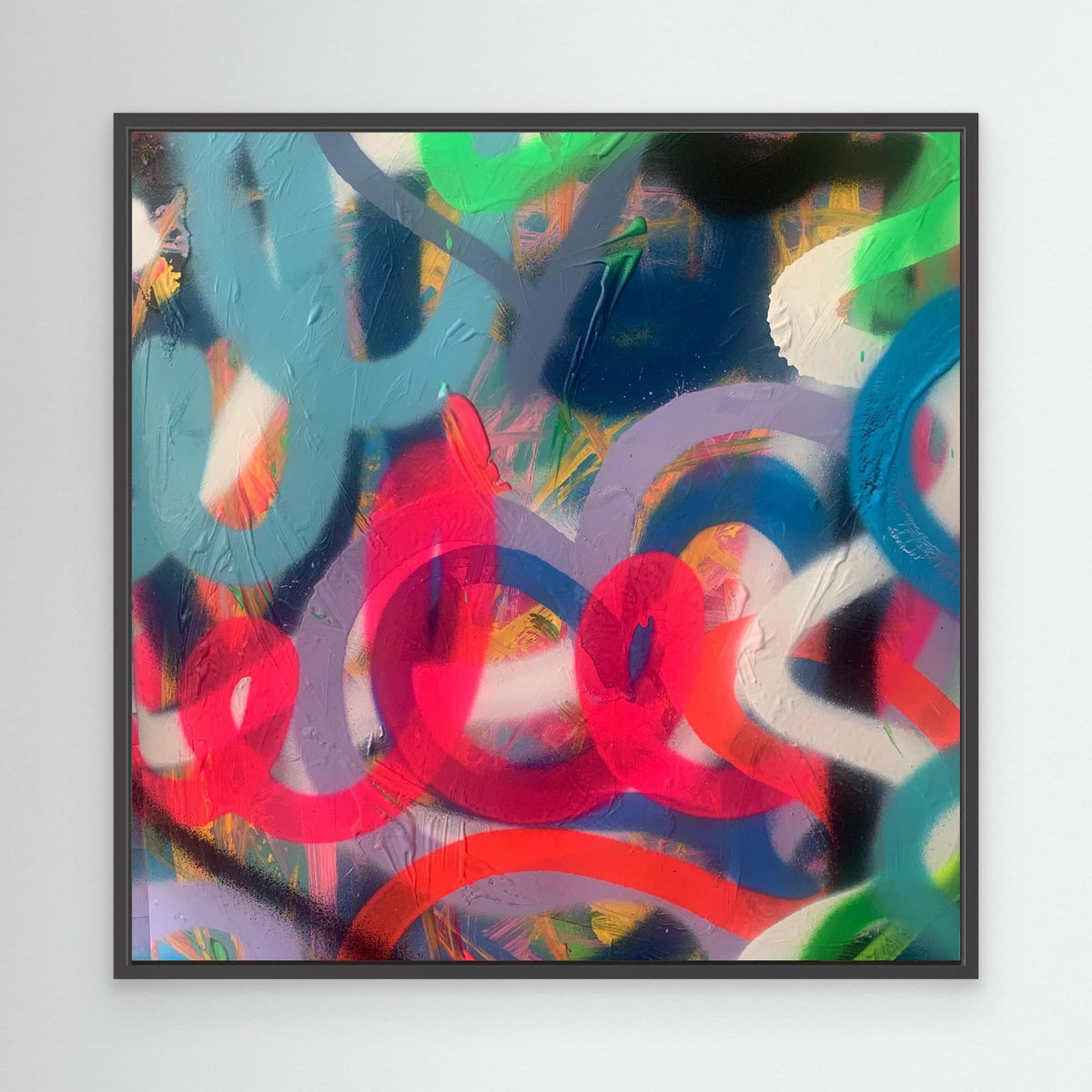 ACTIONS IN HASTE CANVAS PRINT
