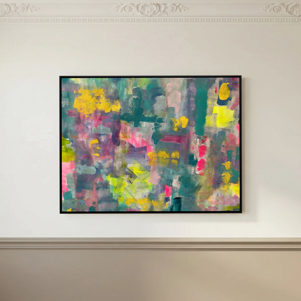 GARDEN IN SUMMER (2023) CANVAS PRINT   