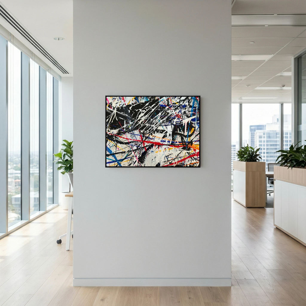 DESTRUCTION  (2024) CANVAS PRINT   