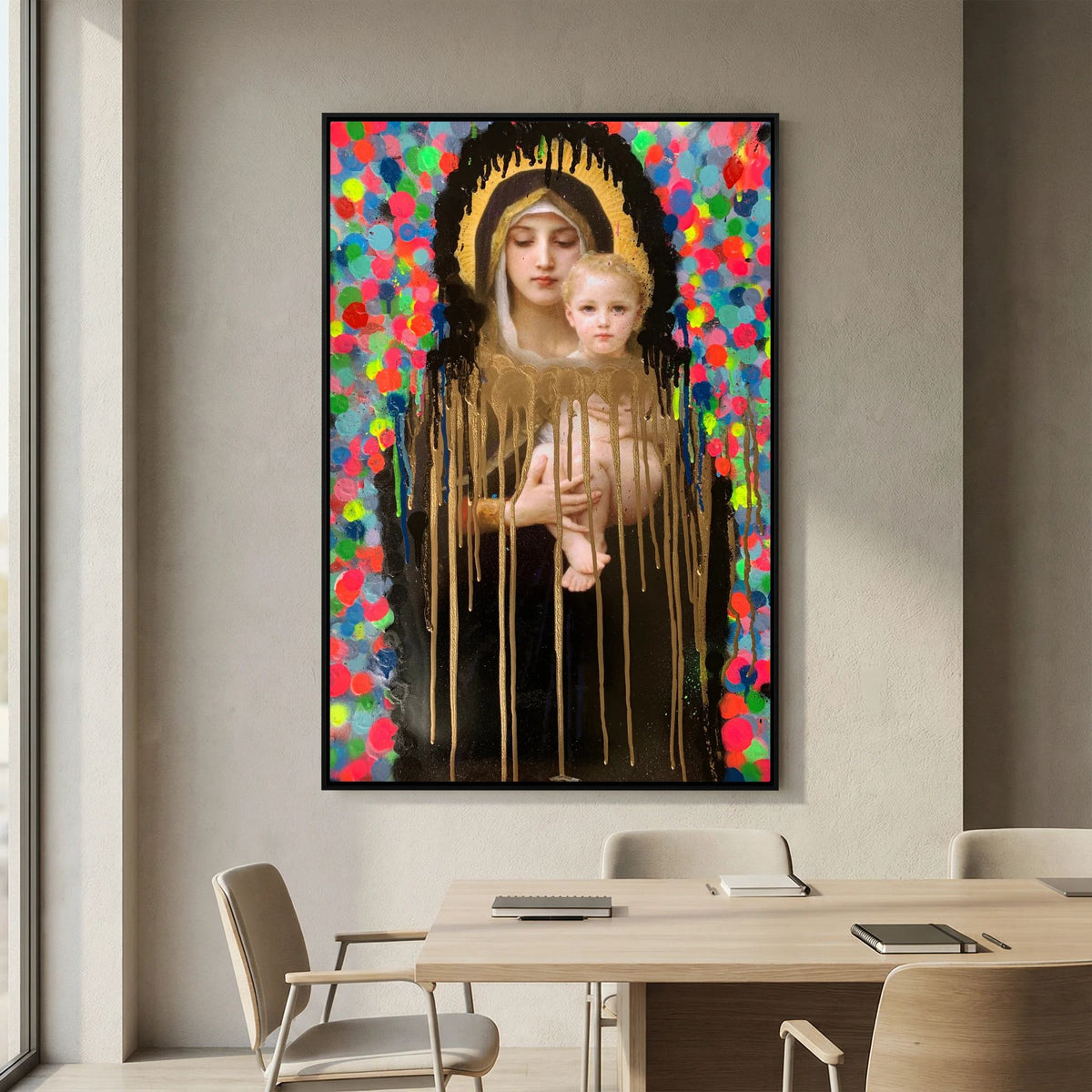 THE MADONNA of THE LILIES (2021 Print)