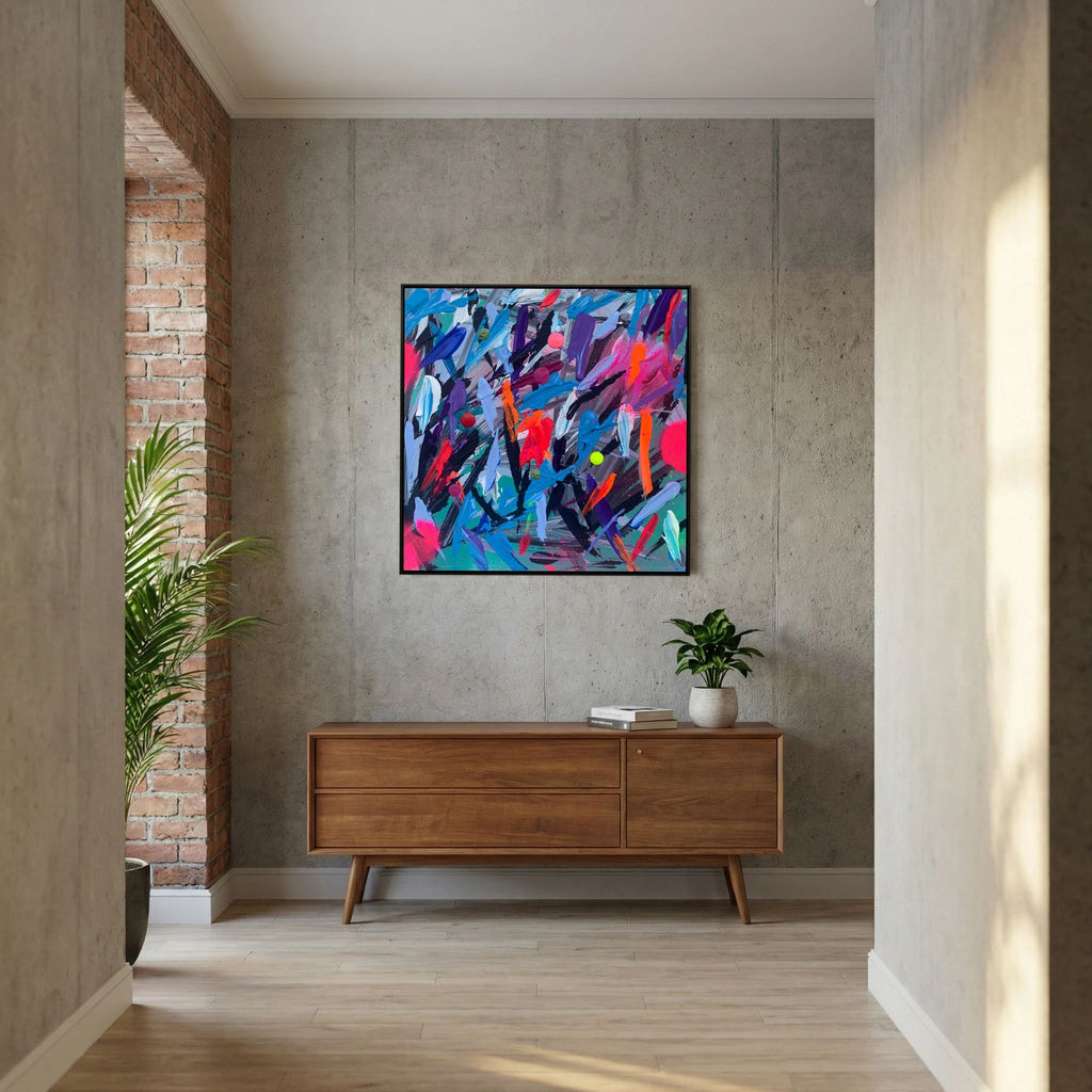 BLUE JAY (2020) PRINT ON CANVAS 