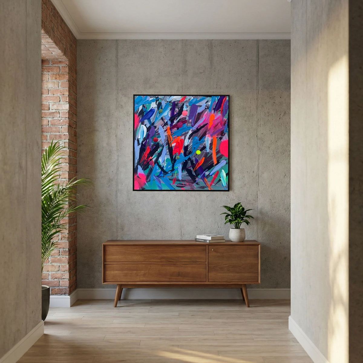 BLUE JAY (2020) PRINT ON CANVAS 