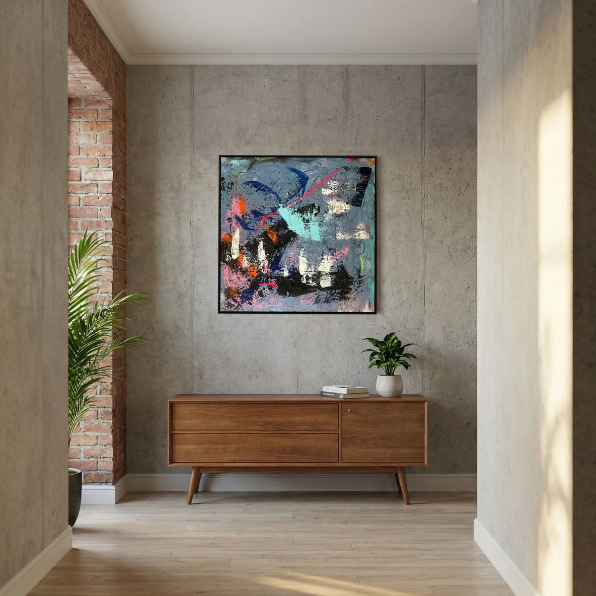 ABSTRACTION (2023) PRINT ON CANVAS   