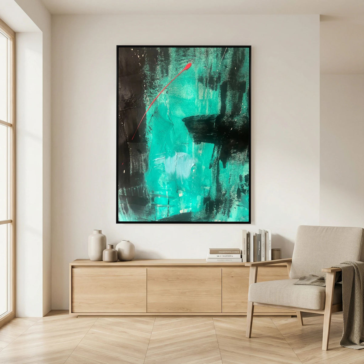 AN ABSTRACT PLACE (2017) CANVAS PRINT 