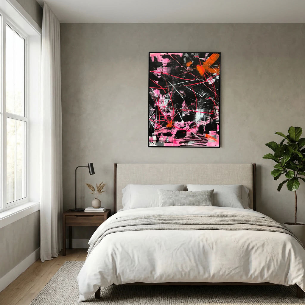 BURN A BRIDGE (2024) CANVAS PRINT 