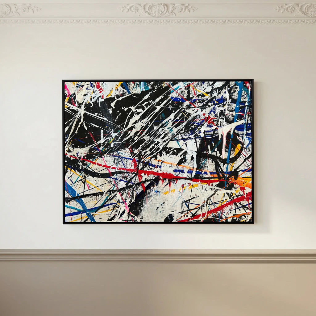 DESTRUCTION  (2024) CANVAS PRINT   