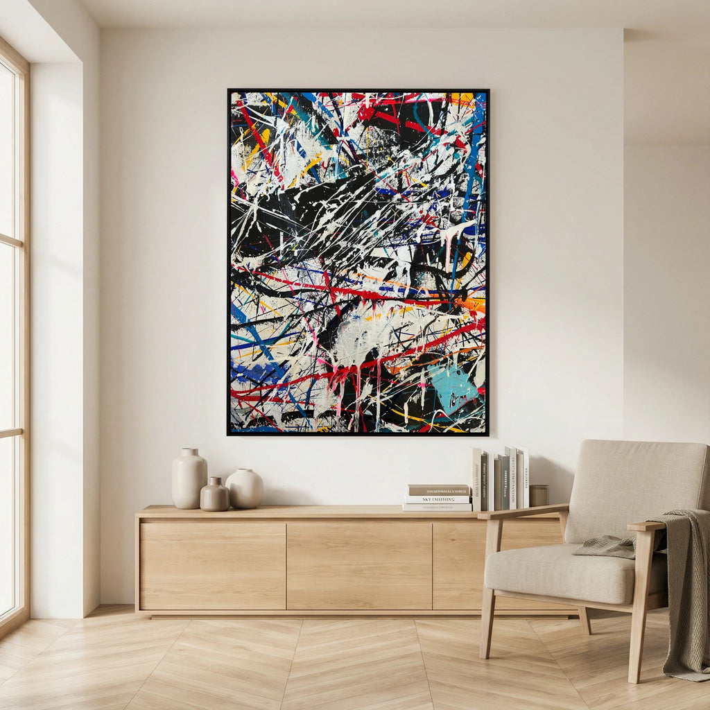 DESTRUCTION  (2024) CANVAS PRINT   